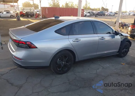 2025 Honda Accord Se from USA, damaged, VIN 1HGCY1F46SA002551